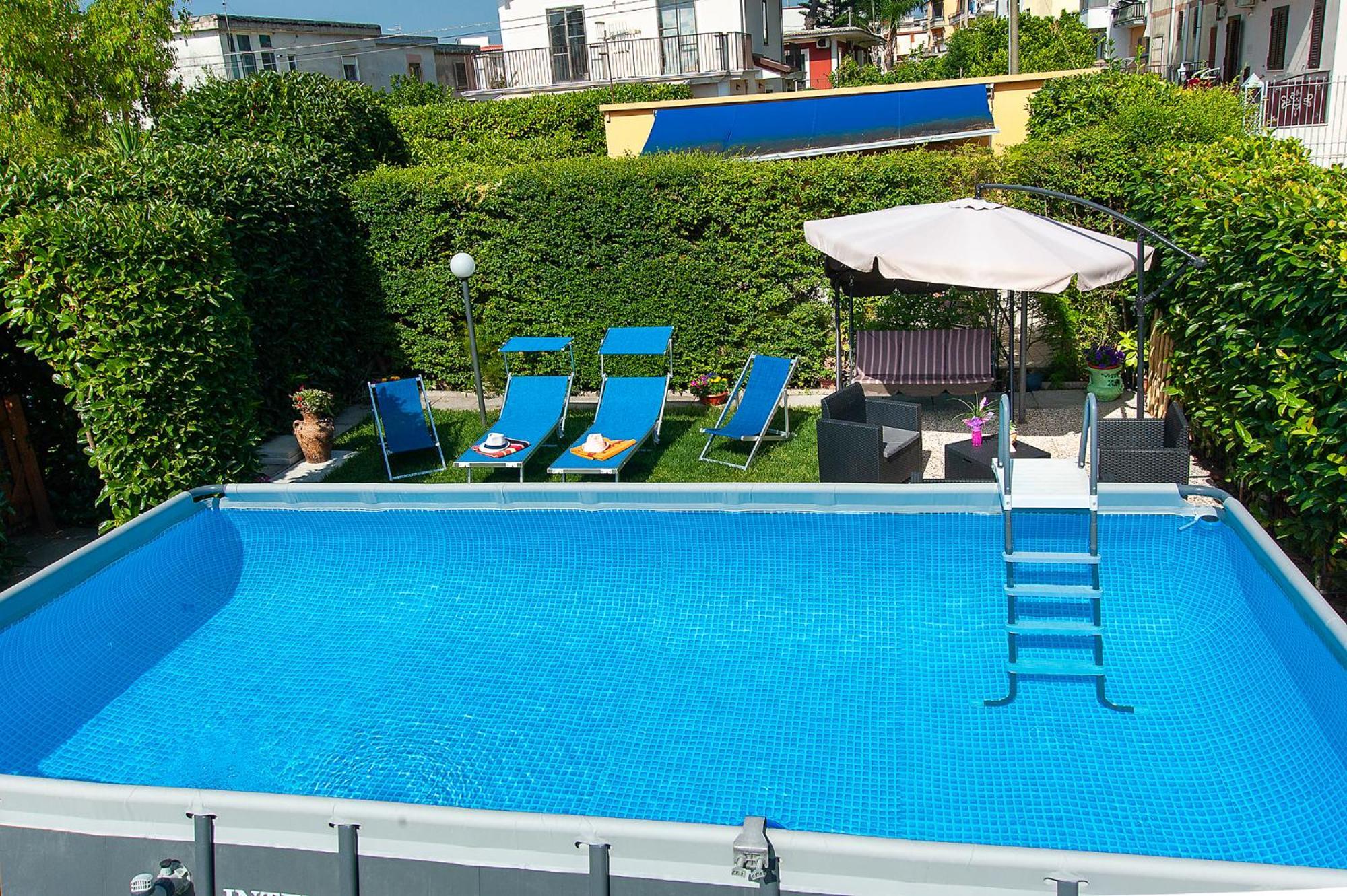 Depandance Con Piscina In Uso In Esclusivo In B&B Sant'Antonio Abate Exterior photo